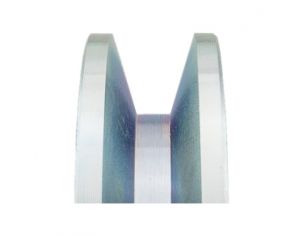 Koło pasowe 1x10 mm (1 SPZ / 1 HZ) / Ø100 mm 2